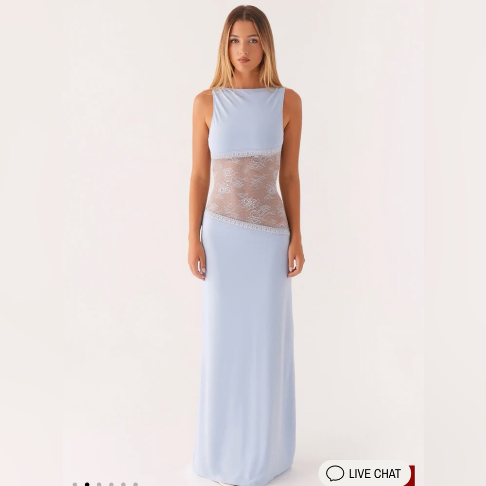 NWT Peppermayo Maxi Dress with Lace